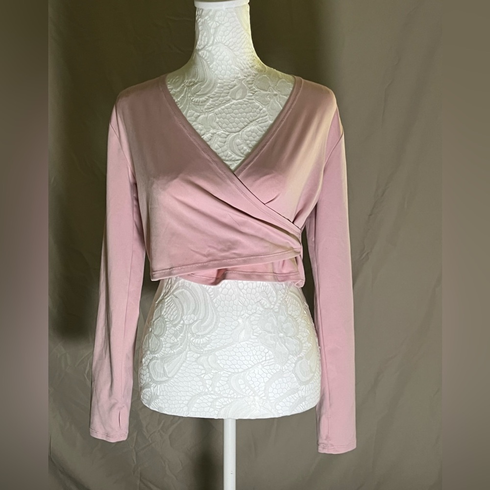 Girls baby pink size 14-16 ballet top